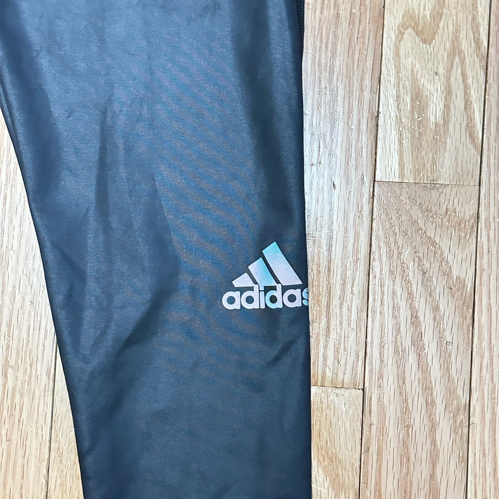 Adidas Black Performance Leggings - Picture 3 of 7
